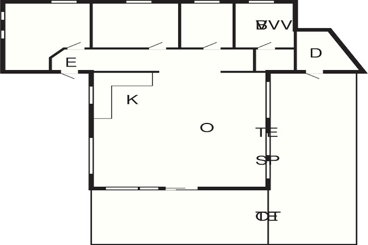 Gezellig kusthuis in Blokhus-By Traum - Plattegrond