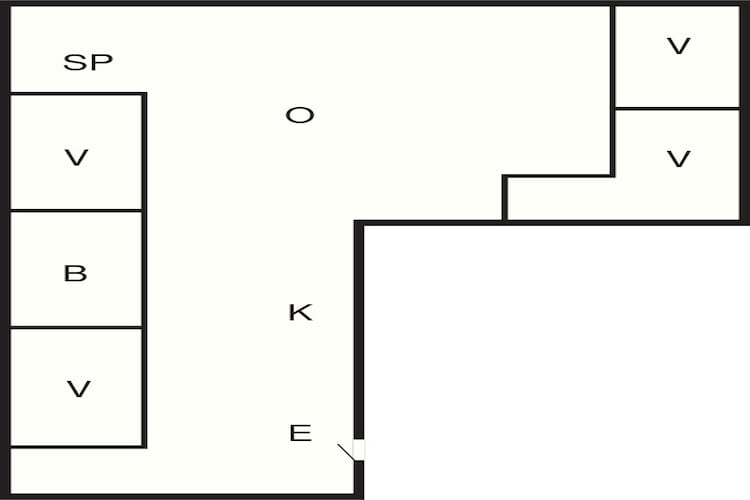 8 persoons vakantie huis in Blokhus-Plattegrond