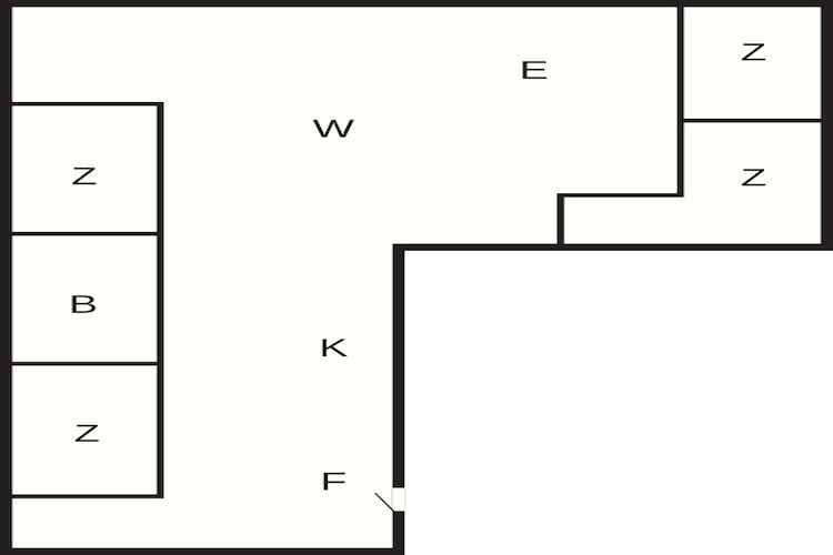 8 persoons vakantie huis in Blokhus - Plattegrond