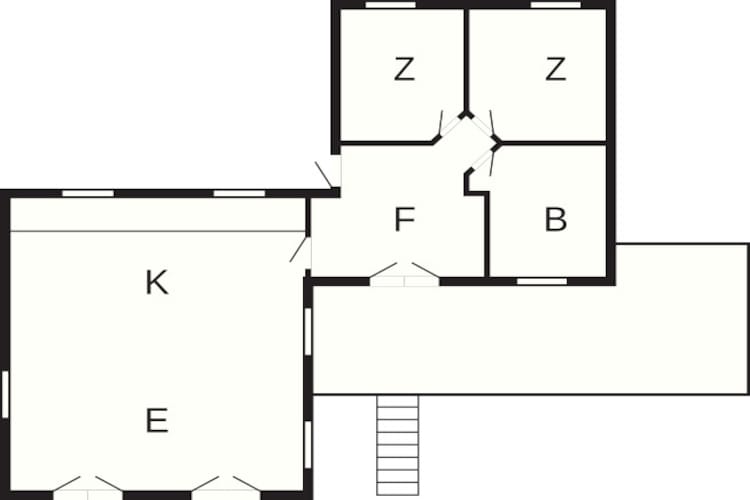 Ruhiger Ruckzugsort in Blokhus-By Traum - Grundriss