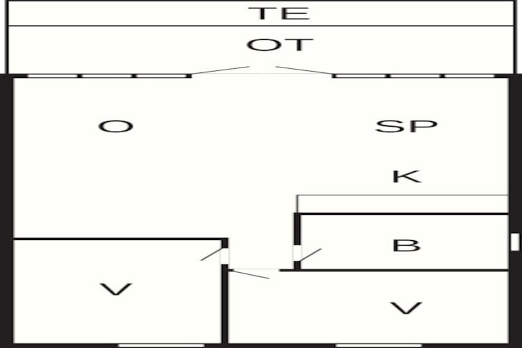 4 persoons vakantie huis in Hemmet-Plattegrond