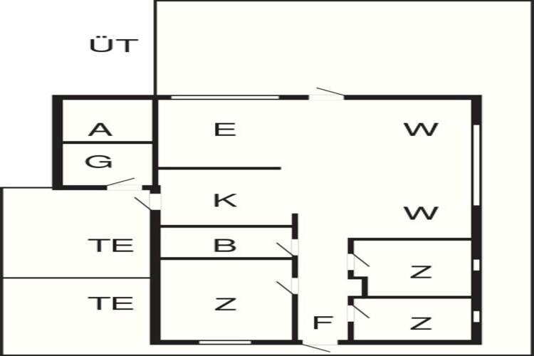 Kustsereniteit bij Nr. Lyngby-By Traum-Plattegrond