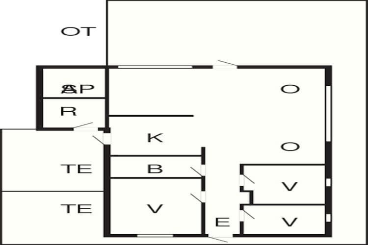 Kustsereniteit bij Nr. Lyngby-By Traum-Plattegrond
