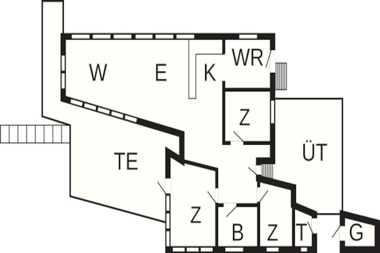 Maison de vacances pour 6 a Bryrup - Plan
