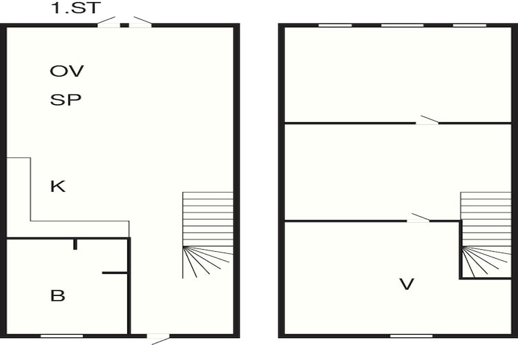 6 persoons vakantie huis in Hadsund-Plattegrond