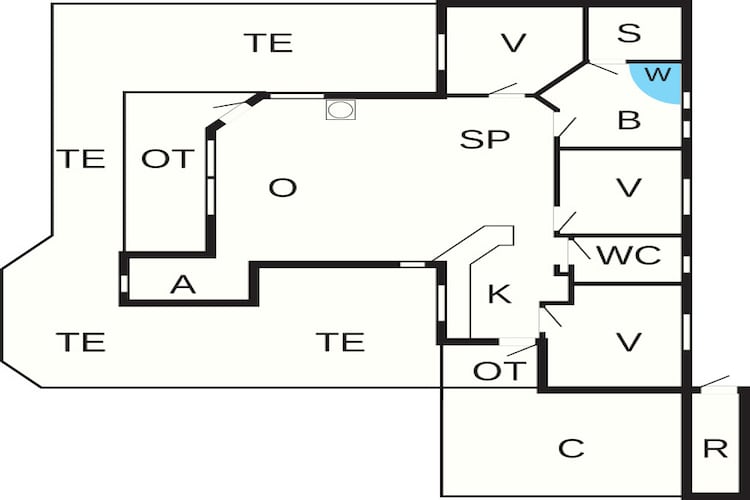 7 persoons vakantie huis in Hejls-Plattegrond