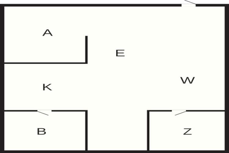 4 persoons vakantie huis in Løkken-Plattegrond