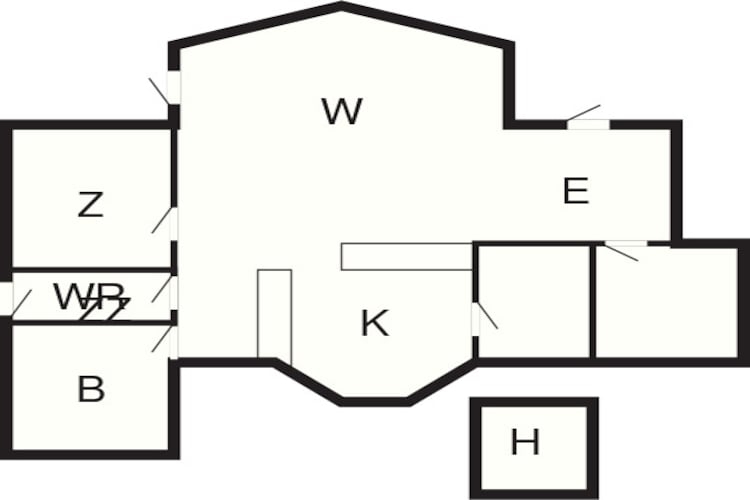 8 persoons vakantie huis in Ebeltoft-Plattegrond
