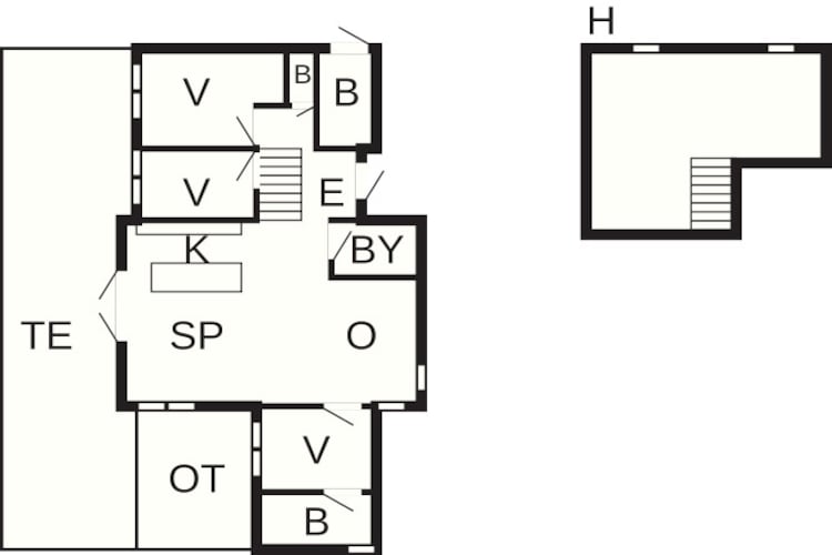 10 persoons vakantie huis in Strøby - Plattegrond