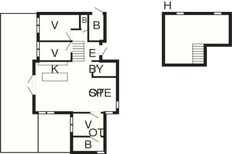 10 persoons vakantie huis in Strøby - Plattegrond