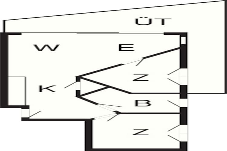 Maison de vacances pour 6 a Wendtorf-Plan d'étage