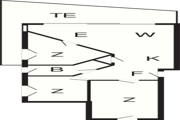 Vakantieappartement met uitzicht op het meer - Plattegrond