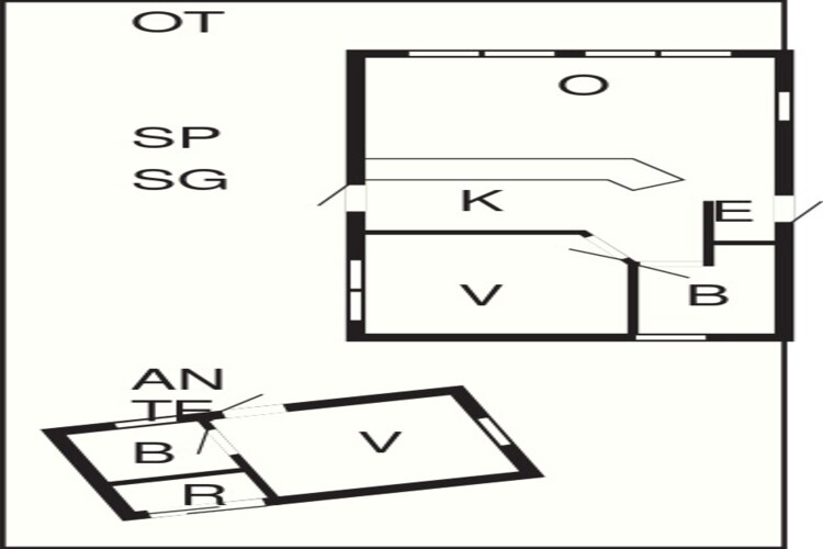 4 persoons vakantie huis in Esbjerg V-Plattegrond
