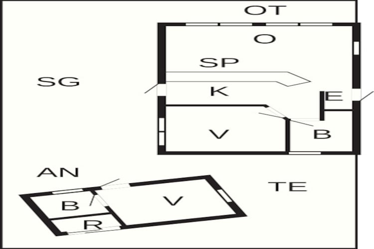 4 persoons vakantie huis in Esbjerg V-Plattegrond