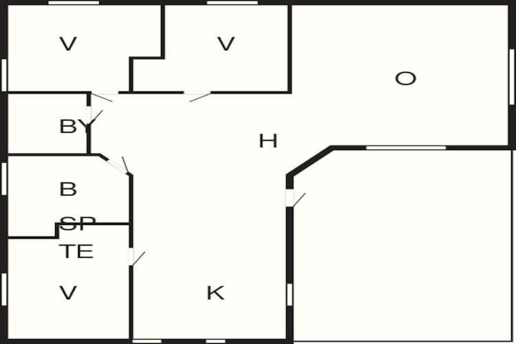 6 persoons vakantie huis in Thyholm-Plattegrond