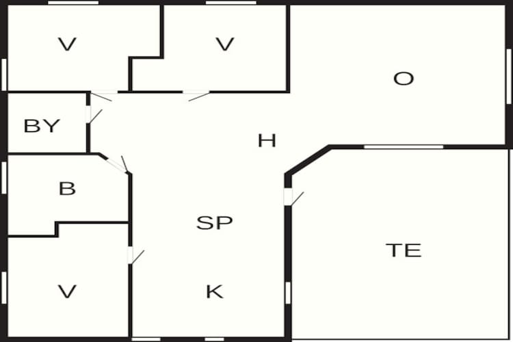 6 persoons vakantie huis in Thyholm-Plattegrond