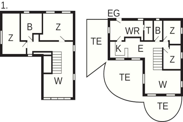 8 persoons vakantie huis in Nexø-Plattegrond