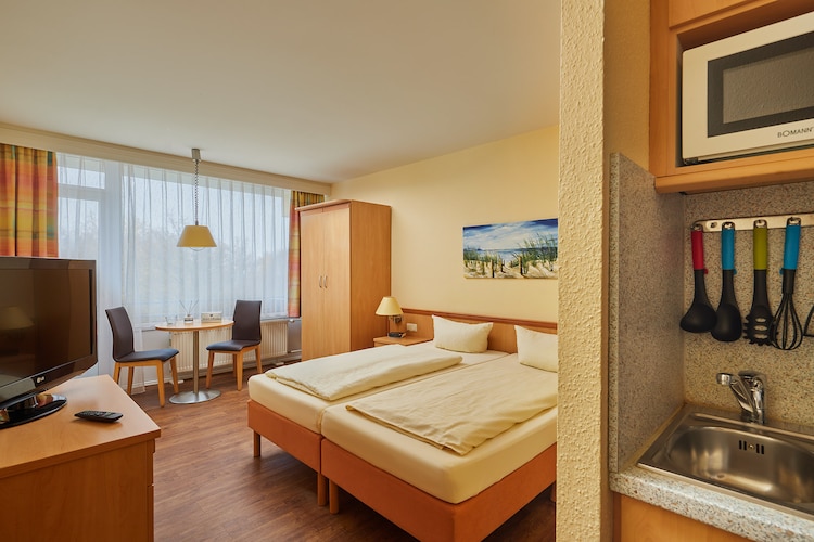 Ferienwohnung 1-Zimmer-Apartment Seeseite An der Düne 25 qm