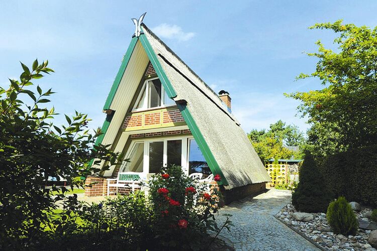 Reetgedecktes Ferienhaus in Freest mit Terrasse Ferienhaus  Mecklenburger Ostseeküste