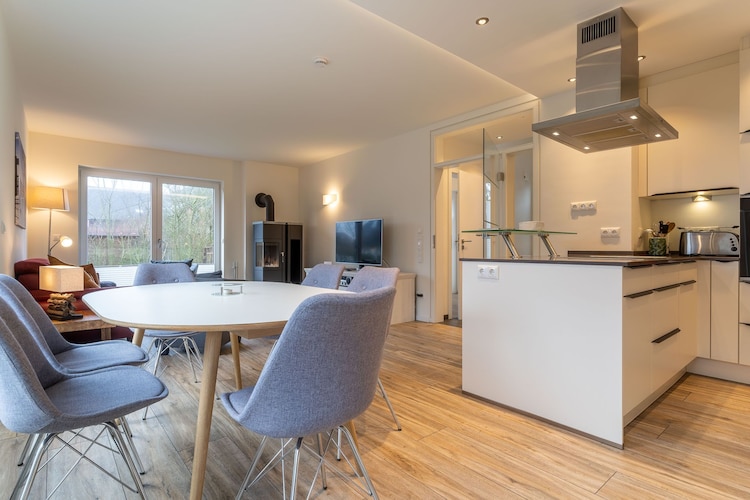 Doppelhaus Windböe 6 Pers St Peter-Ording - Woonkamer