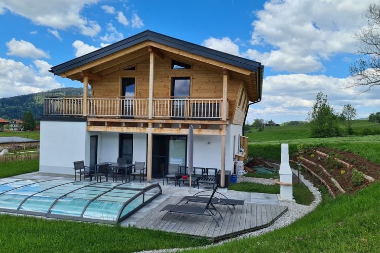 Vakantiehuizen Duitsland | Beieren | Chalet te huur in Inzell met zwembad  met wifi 7 personen
