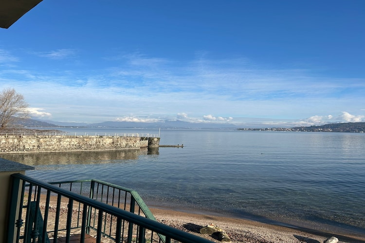 Villa Greta Meina-Trilo Orta or Stresa - Terrasse/Balkon