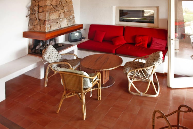 Holiday resort, Costa Paradiso-Villino quadrilocale-Living room