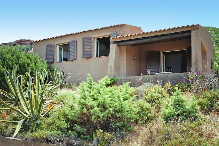 Holiday resort, Costa Paradiso-Villino quadrilocale-Exterior in summer