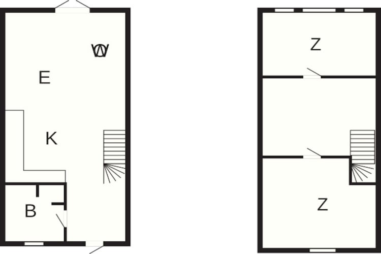Maison de vacances pour 6 a Hadsund - Plan