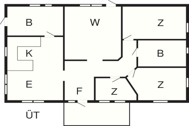 8 person holiday home in ELLÖS-Floor plan