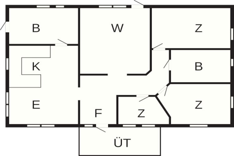 Maison de vacances pour 8 a ELLÖS-Plan d'étage