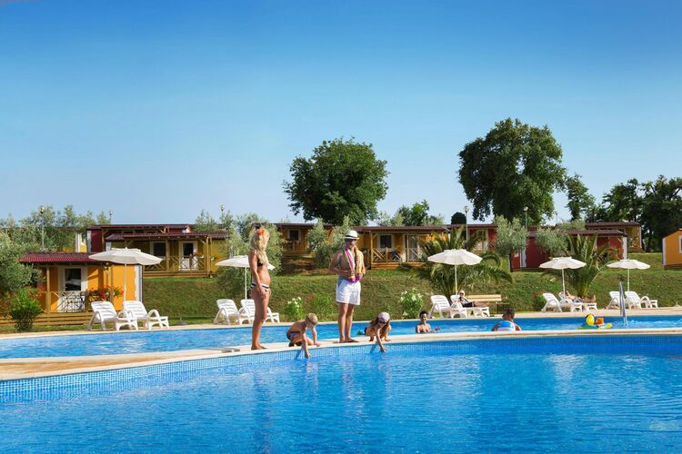 Mobile home in Aminess Maravea Camping Resort near Novigrad, with pools