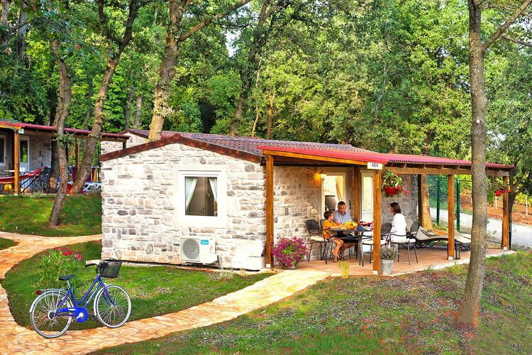 Mobile home in Aminess Maravea Camping Resort near Novigrad, with pools