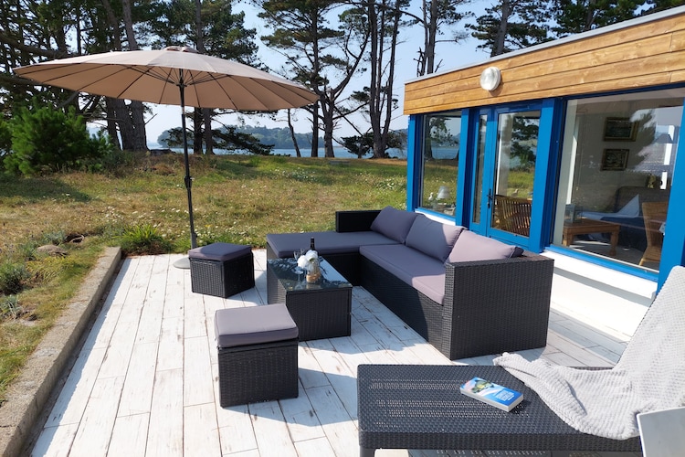 Ferienhaus vom Meer umgeben Hanvec, foto 9