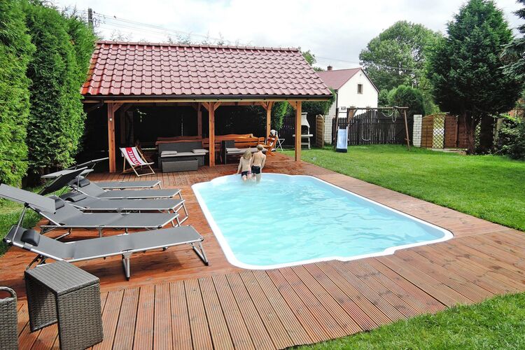 Ferienhaus mit privatem Pool in Kolczewo Ferienhaus in Polen