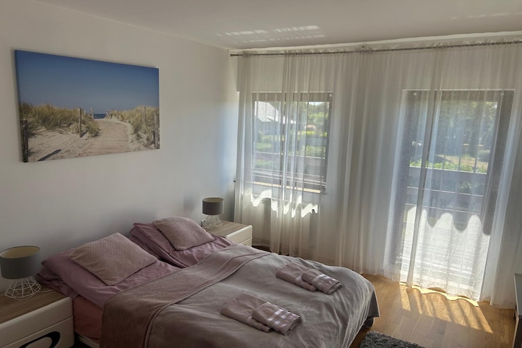 Holiday spacious modern flat in Dabrowa - Schlafzimmer