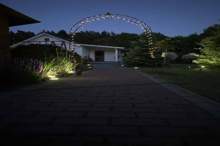 HolidayHouse with the big tarasse&garden in Kolczewo LIT-Image-tags.