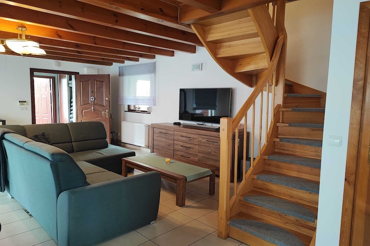 Holiday home in Lukecin for 6 persons-Woonkamer