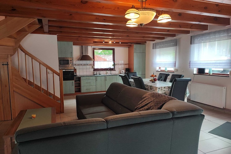 Holiday home in Lukecin for 6 persons-Woonkamer