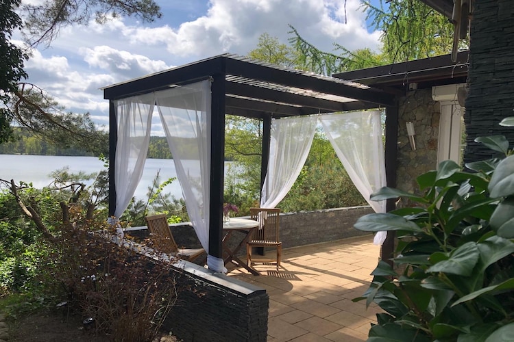 Bungalow Bieszkowice-Terrasse/Balkon