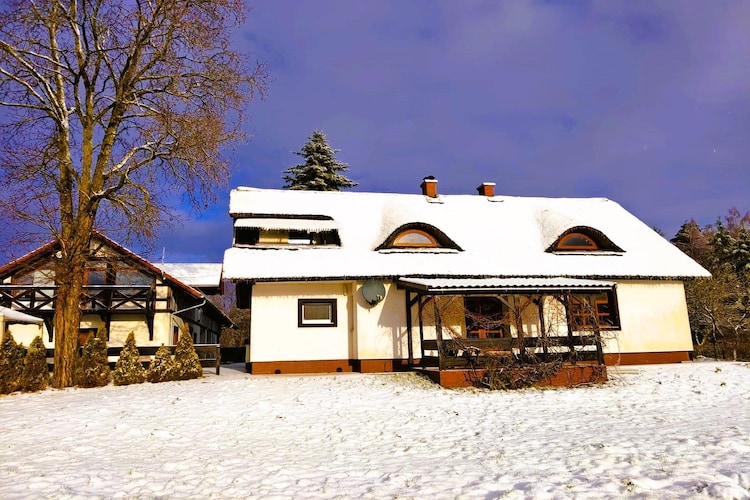 Holiday home Rekowo 120 qm-Exterieur winter