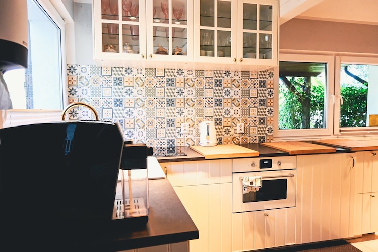 Dom w Starych Czaplach z domkiem na drzewie-Keuken