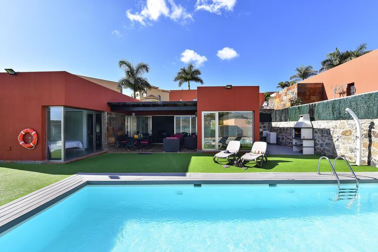 Modernes Ferienhaus mit Pool, Maspalomas Ferienhaus  Gran Canaria