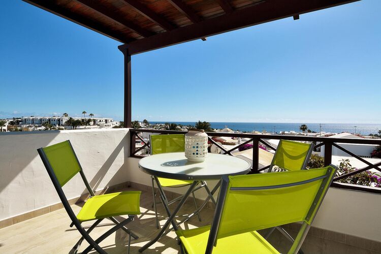 Vakantiehuizen Spanje | Lnzt | Appartement te huur in Puerto-del-Carmen   met wifi 4 personen
