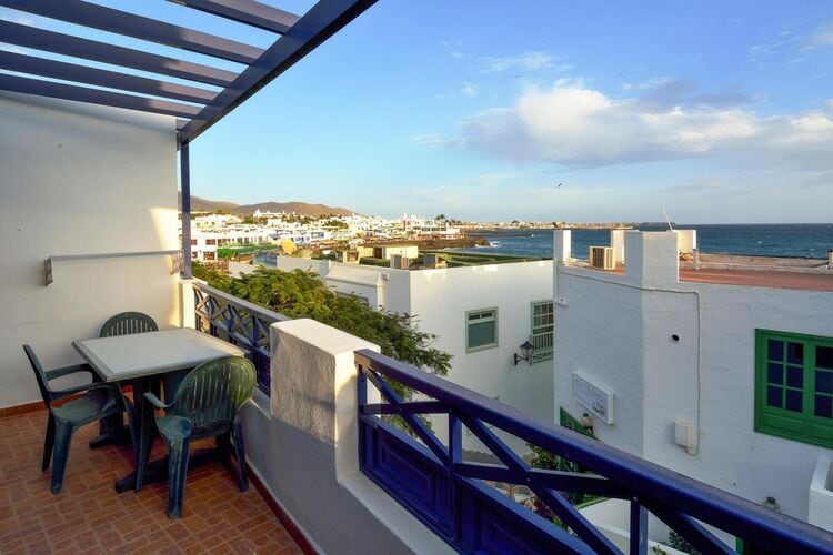 Vakantiehuizen Spanje | Lnzt | Appartement te huur in Playa-Blanca   met wifi 4 personen