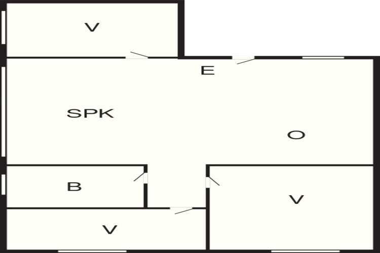 6 persoons vakantie huis in Humble-Plattegrond