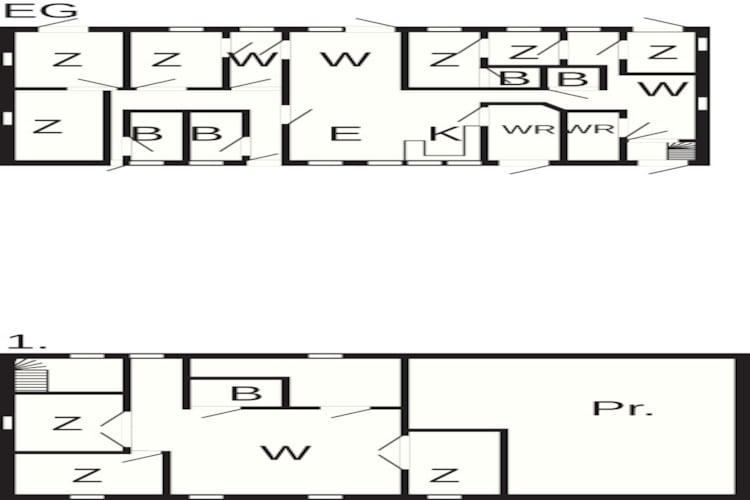 Maison de vacances pour 20 a Ulfborg - Plan