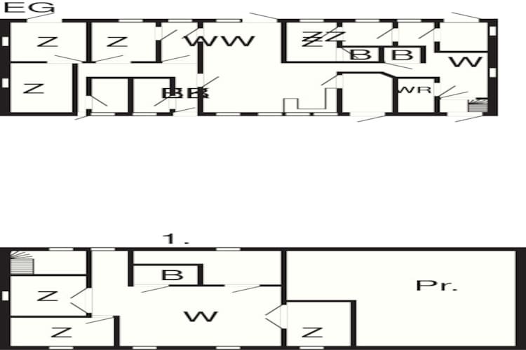 Maison de vacances pour 20 a Ulfborg - Plan