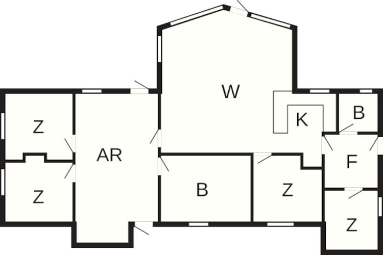 8 persoons vakantie huis in Ansager - Plattegrond