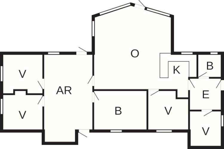 8 persoons vakantie huis in Ansager - Plattegrond